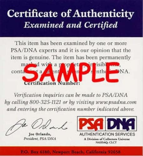 Сертификат ДНК PSA Били Уилямс с подпис 8x10 пури в ограничени бройки на Снимки С Автограф от Малките Снимки