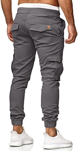 Dudubaby Мъжки Панталони-Карго Спортни Ежедневни Панталони За Джогинг Леки Пешеходни Работни Панталони Улични