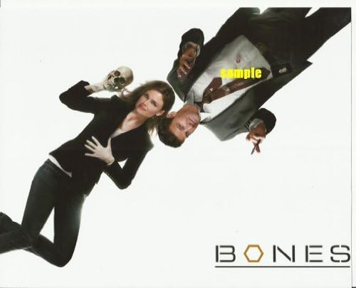 Костите Емили Дешанел, Дейвид Boreanaz лежи 8x10 Промо снимка Bones1006