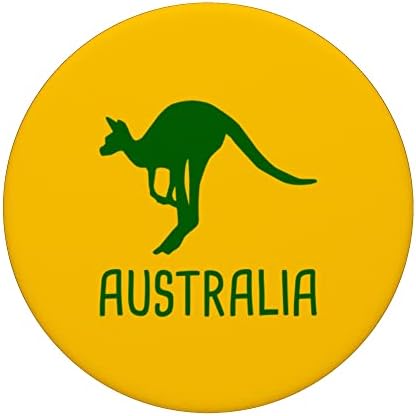 Кенгуру Австралия Ру Австралия PopSockets С възможност за смяна на PopGrip