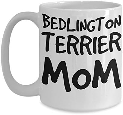 Чаша За майките Бедлингтън Териер - Бяла Керамична Чаша За чай и кафе на 11 грама - идеален За пътуване И подаръци