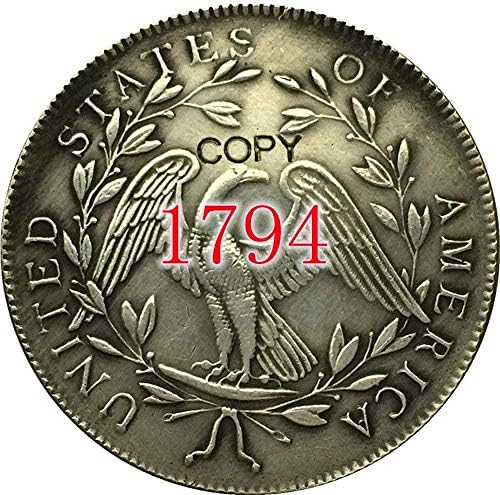 САЩ 1794 Свобода Косата Долар Тип 1 Копие Монети COPYSouvenir Новост Монета, Монета за Подарък