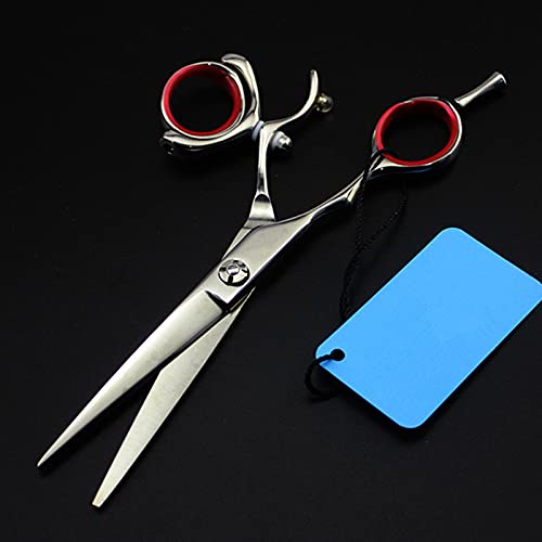Ножица за подстригване на коса с превръщането на палеца, 5,5-инчов професионален японски ножици за коса, фризьорски