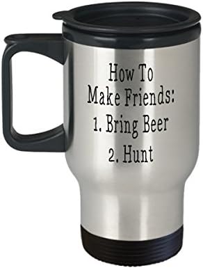 Как да станем приятели - Донесе бира И Лов За Чаша за пътуване - Ловно Чаша за пътуване