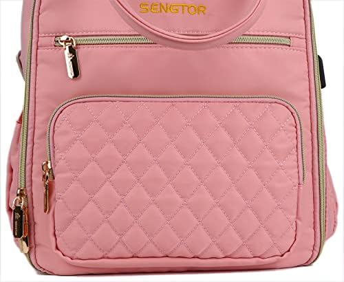 Раница-чанта за Памперси Sengtor, Многофункционална Чанта за бременни, Чанти за Свободни Дете, с USB порт за