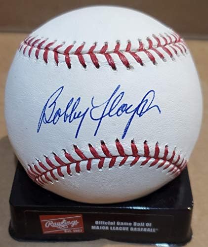 Официален представител на Мейджър лийг бейзбол Боби ФЛОЙД с Автограф - Бейзболни топки С Автографи