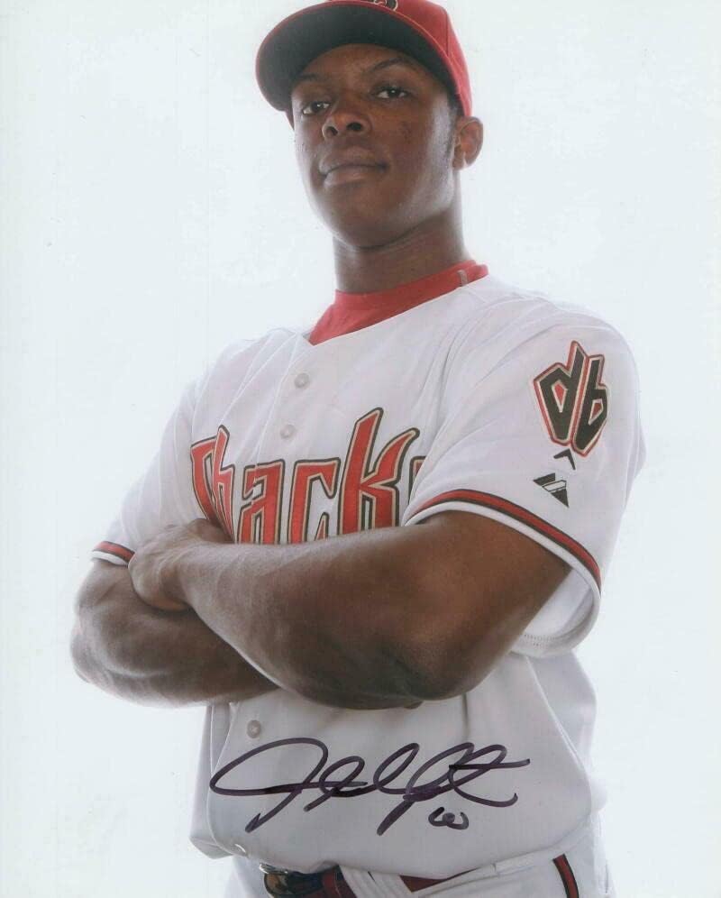 Джъстин Ъптън Подписа снимка с автограф 8x10 - Звезди Аризона Даймондбэкс, Редки снимки на MLB с автограф