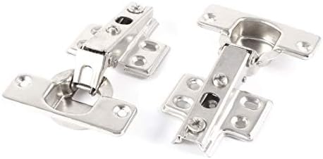Нов Lon0167, 2 броя, Сребрист металик, надеждна ефективност, Сребристи Буферни Панти за вратите на гардероба