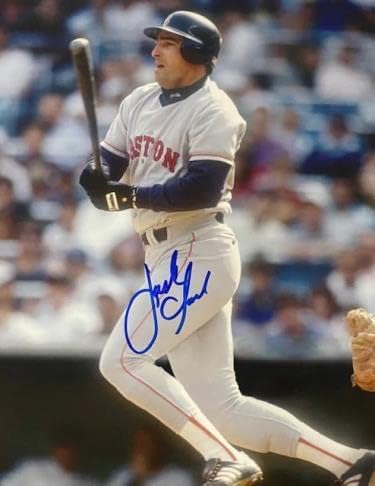Снимка на Джак Кларк с автограф 8x10 - Снимки на MLB с автограф
