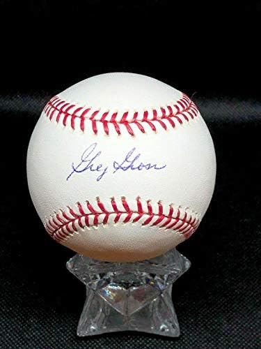 Грег Грос Хюстън Астрос Филаделфия Филис Подписа Автограф MLB Бейзбол - Бейзболни топки с Автографи