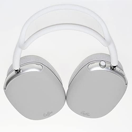Кафето е Съвместим с калъф Apple AirPods Max Калъф Защитен Силиконов Калъф за слушалки AirPods Max (сив)