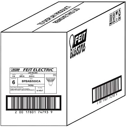 Електрическа Led Лампа Feit BPBAB/930CA/6 с еквалайзер 20 W DM MR16, 6 Лампи