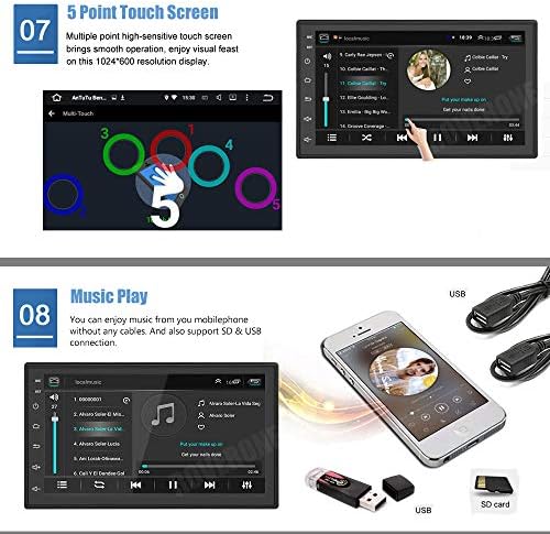 RoverOne Кола Стерео Bluetooth Радио Мултимедийно Главното Устройство GPS Навигация за Chevrolet Trax 2017 със Сензорен екран, Android Система DSP MirrorLink
