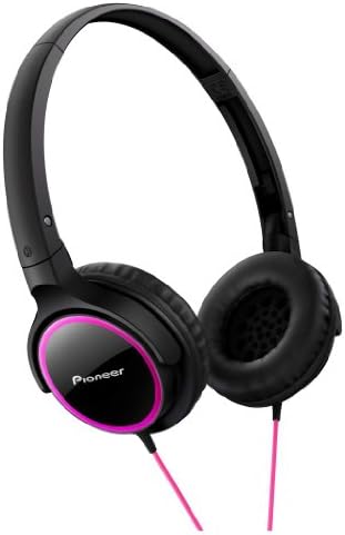 Напълно затворени динамични слушалки PIONEER SE-MJ512-PK (розово-черен)
