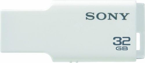 Флаш памет Sony Micro Vault M-Series USB 2.0 с капацитет от 32 GB, Бял (USM32GM / W)