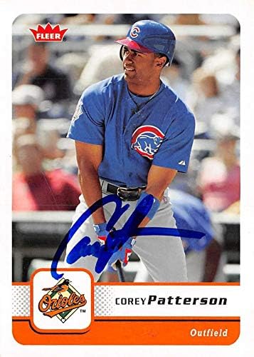 Склад на автографи 637575 Бейзболна картичка с автограф Кори патерсън postcard - Chicago Cubs 2006 Fleer - №