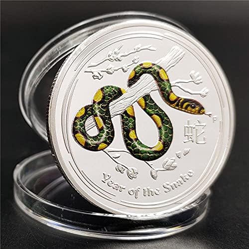 Ada Crypto Coin Криптовалюта Любима монета Австралия Годината на Змията Австралийската Зодиакальная Монета Ретро